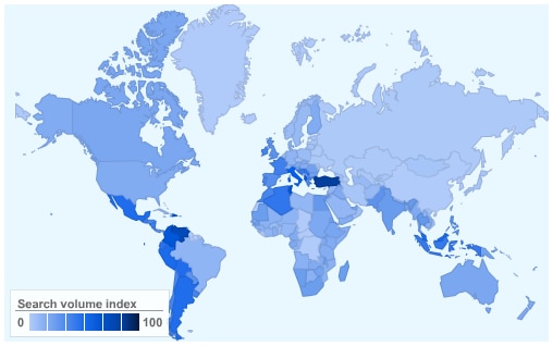 Interest in Facebook