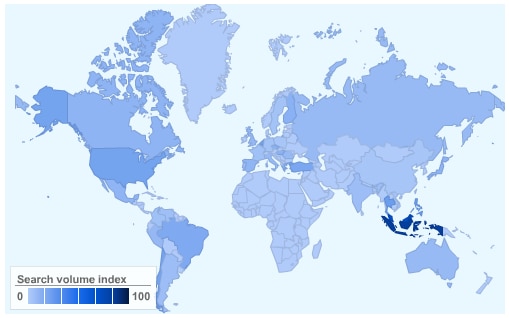 Interest in FourSquare