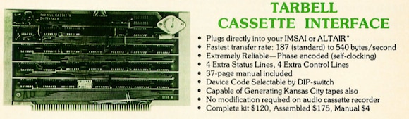 Cassette interface